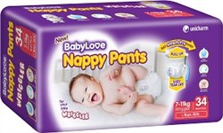 BabyLove Wriggler Nappy Pants