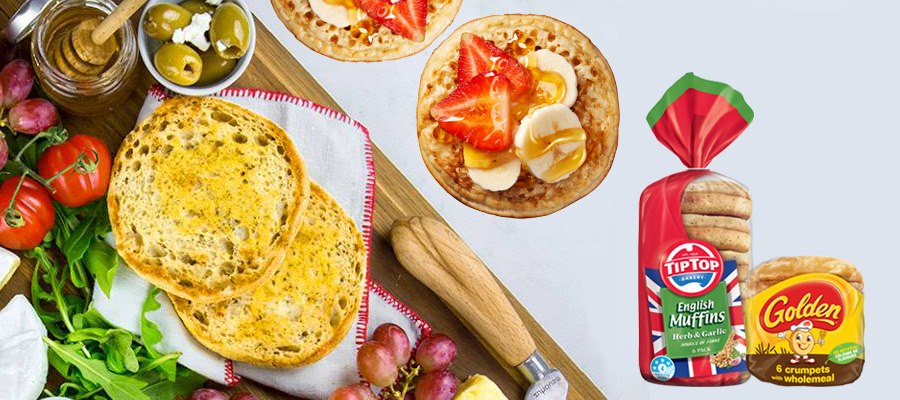 Tip Top and Golden Crumpets